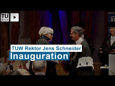 Inauguration des Rektors der Technischen Universität Wien