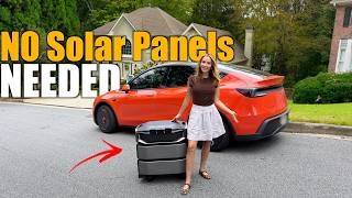 I Powered My Whole Home w/ This TINY Solar Generator