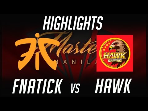 Fnatic vs Hawk Gaming The Manila Masters SEA Highlights Dota 2 by Time 2 Dota #dota2