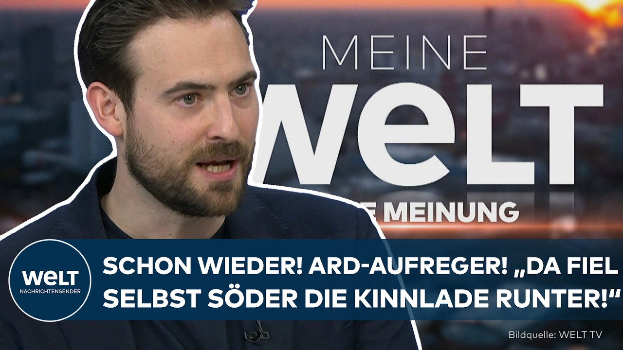 MEINUNG: Schon wieder ein ARD-Aufreger! Da fiel selbst Söder die Kinnlade runter! | VORBACH