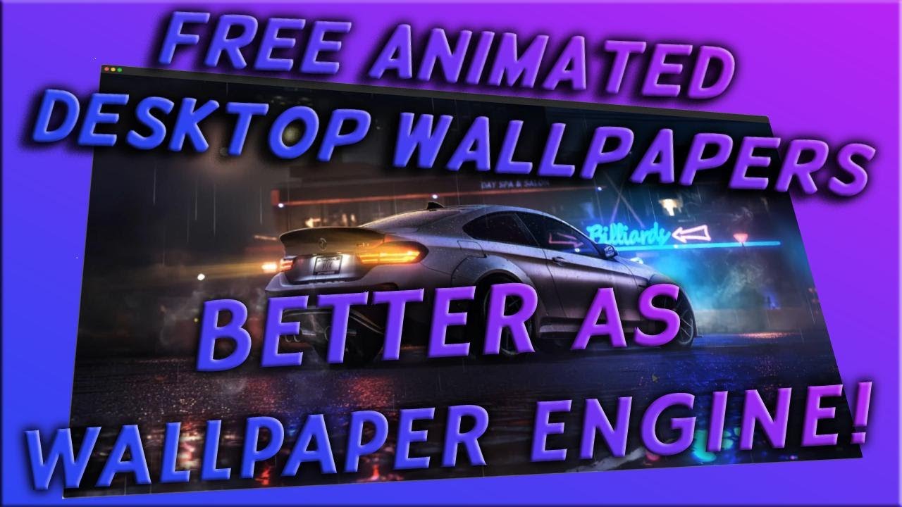 [2022] BEST Wallpaper Engine ALTERNATIVE For FREE!