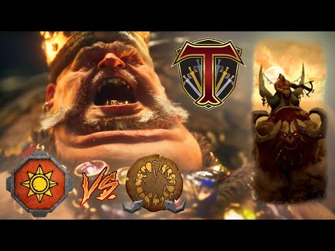 BIG HARPOON BOYS | Ogre Kingdoms vs Lizardmen - Total War Warhammer 3
