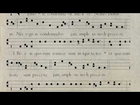 Sabbato post Dominica III in Quadragesima: Communio - Nemo te condemnavit