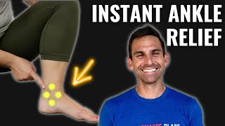 Experience Instant Relief: 1-Minute Home Technique for Ankle Pain - Skin Rolling