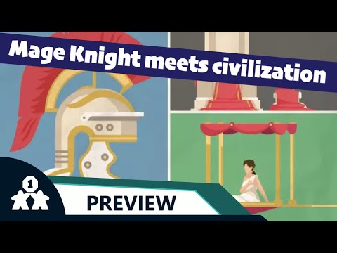 Mage Knight meets Civilization | Rome: Fate of an Empire preview play and impressions | One Stop Co-Op Shop