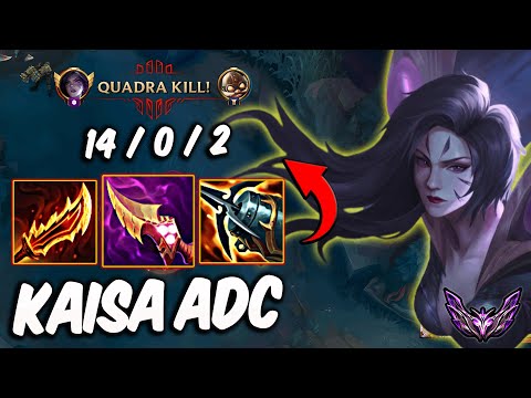 Kaisa vs Jinx ( QUADRA KILL ) ADC - Korea Master Patch 25.10 ✅