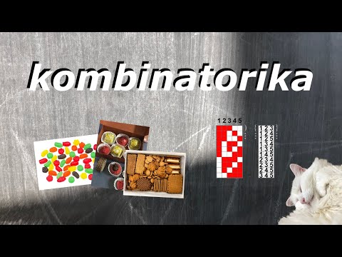 Kombinatorika | sudėties ir daugybos taisyklės, faktorialas, kėliniai, gretiniai, deriniai