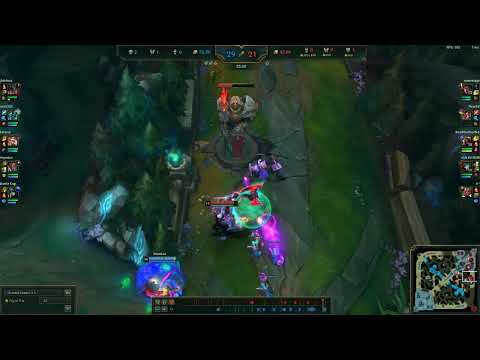 Late game lucian w/ nami 1 shotting kids