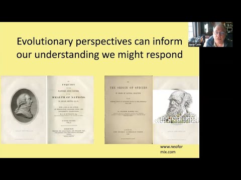 Lessons from evolution for anticipating and coping with extreme events with Simon A. Levin.