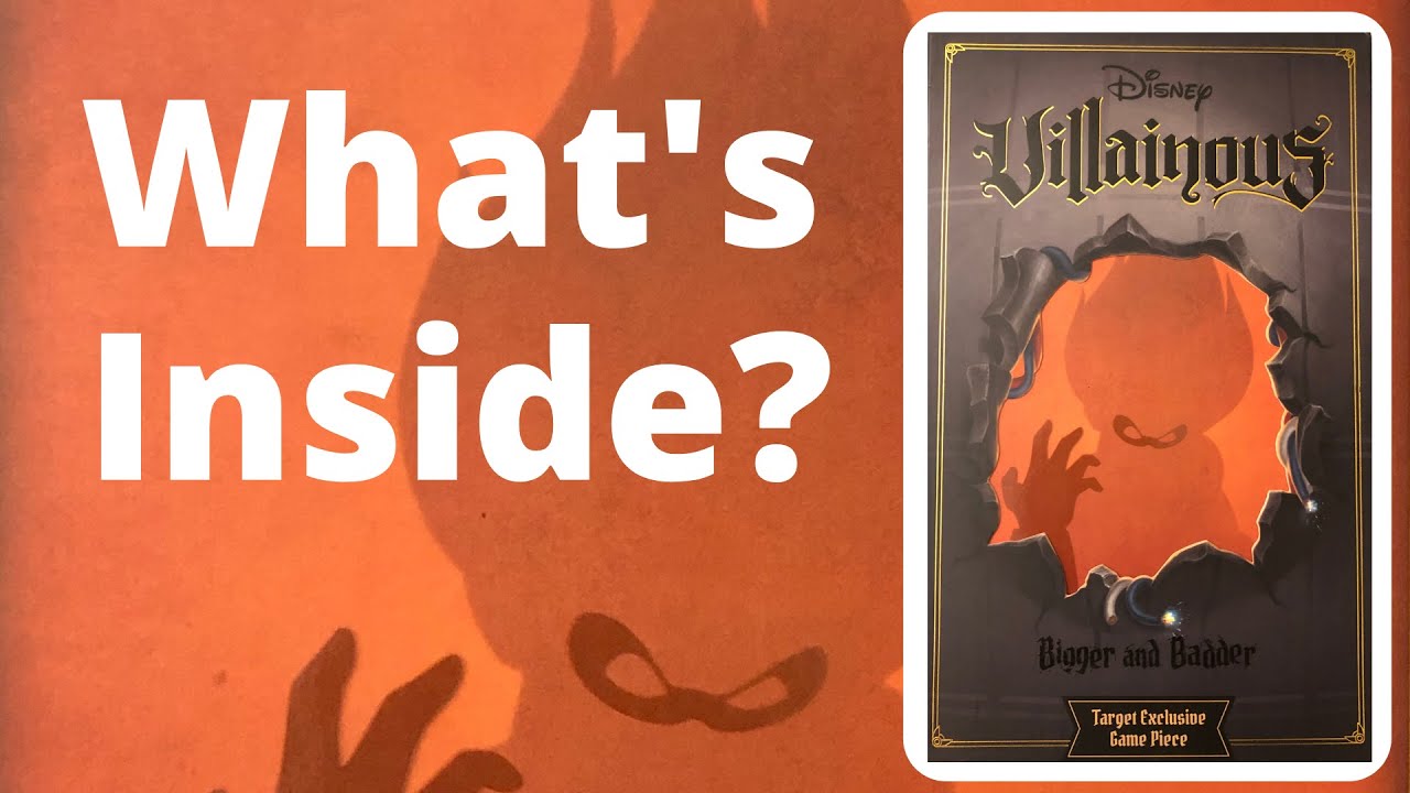 Watch video An IN-DEPTH Look at What's Inside the Bigger and Badder Expansion of Disney Villainous Now An IN-DEPTH Look at What's Inside the Bigger and Badder Expansion of Disney Villainous