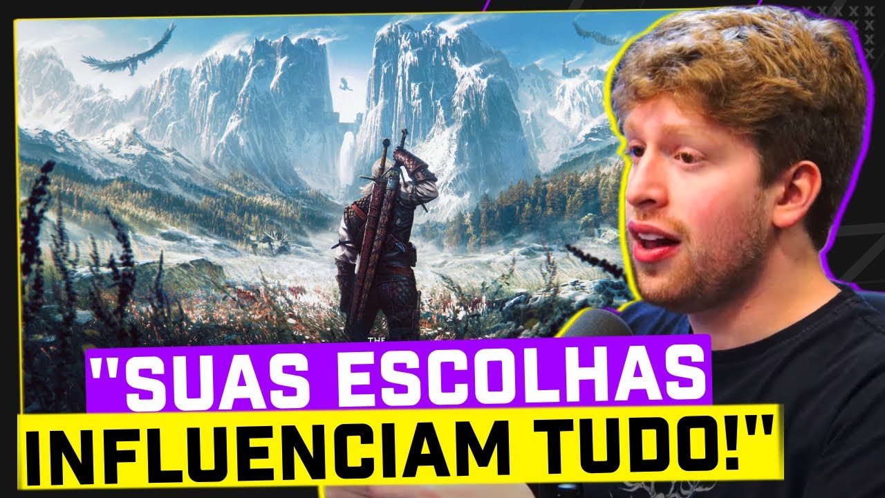 THE WITCHER 3 É UM DOS JOGOS MAIS COMPLEXOS JÁ FEITOS?!