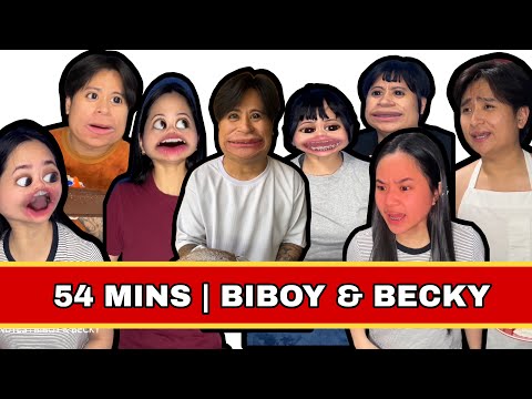 54 MINS of BIBOY & BECKY MOST TRENDING FUNNY TIKTOK COMPILATION🤣🫣🤭 #funny  #relatable #shorts