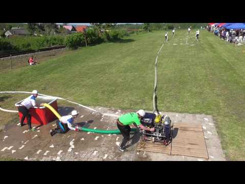 SDH Obruby Okrsková soutěž 14.5.2016 požární útok 1