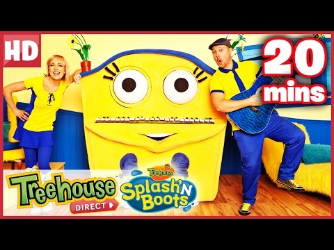 Sing-Along the Name Game Song with Splash'N Boots! | Song Compilation for Kids by Treehouse Direct - Kids TV Series, Kingdom Kids Zone - Treehouse Direct