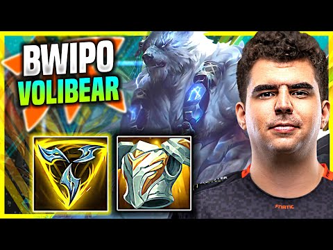 BWIPO PLAYS NEW SEASON PLACEMENTS WITH VOLIBEAR! - FNC Bwipo Plays Volibear TOP vs Camille! |