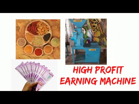 Stone spices grinding machine, 20-25 kg/hr