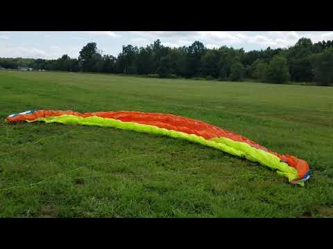 Students first introduction to pre kiting.