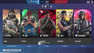 【R6S】PS4でPCランク配信　シージ