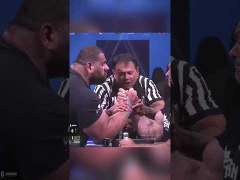 LEVAN ARMFIGHT THEN.NOW🥶#levansaginashvili#armwrestling#armwresling#armwrestler#shorts