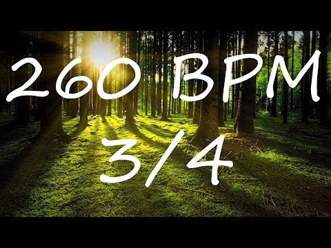 260 BPM 3/4 Claves Metronome