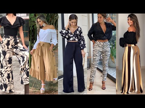 PANTALONES 2022 TENDENCIAS PANTALONES DE MODA 2022 NUEVOS MODELOS DE PANTALONES PARA MUJER