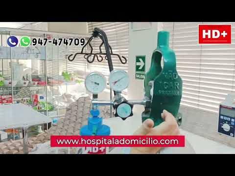 Guía Practica para el uso de un balón de oxígeno en Casa