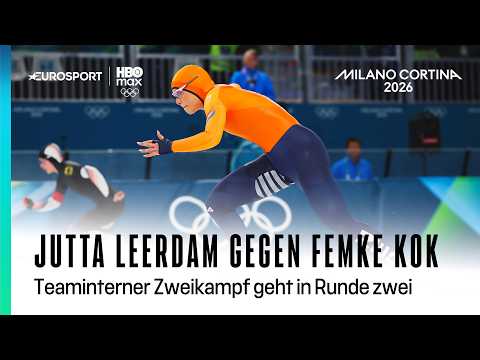 Zweite Medaille für Leerdam - Kok holt Gold I Olympia 2026 I Eisschnelllauf I 500 Meter I Frauen