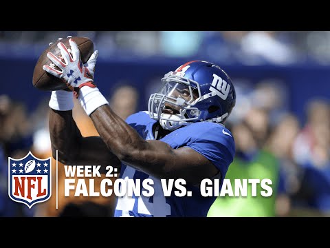 New York Giants RB Andre Williams Breaks Off a 35-Yard Run | Falcons vs. Giants | NFL