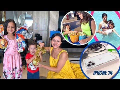24 HORAS PROCURANDO OVOS DE PÁSCOA COM MINHA SOBRINHA: COMPREI MEU IPHONE 14 - Rê Andrade