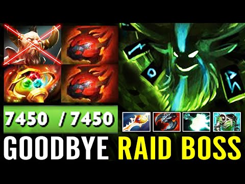 GOODBYE RAID BOSS! 7K HP Centaur Apex 2 Heart WTF NEW COUNTER by 10K MMR Nature's Prophet Dota 2 Pro