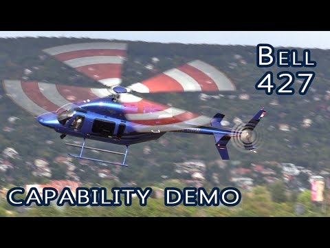 HA-HBW, Bell 427 - Capability demo