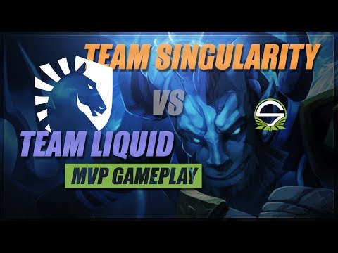 Dota Tournament: Team Liquid vs Team Singularity MVP Gameplay