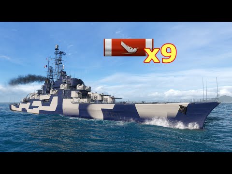 Colbert : 1004 Target Hits - World of WarShips.