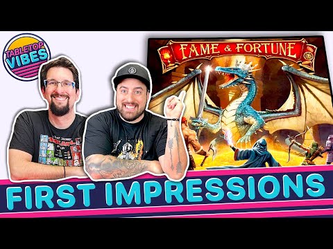 Fame & Fortune Board Game | First Impression Review