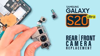 Samsung Galaxy S20 Ultra Front | Rear Camera Replacement  - Logic board
