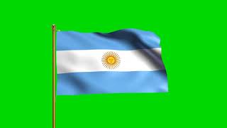 Argentina Flag, Argentina National Flag | Argentina Flag Green Screen | flag of Argentina #Argentina