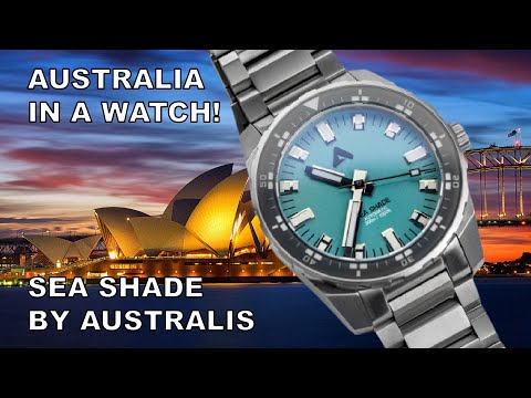 Australia In A Watch! - Sea Shade By Australis - Available On Kickstarter #JTWG