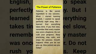 Shadowing Practice: The Secret to Success ⏳ #Shorts #shadowingenglish