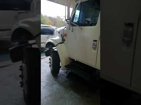 1996 International 4700 oil cooler replacement