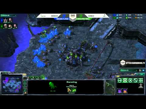 AHGL AMD vs LinkedIn Game 2 - Season 2 Consolation Finals - Starcraft 2