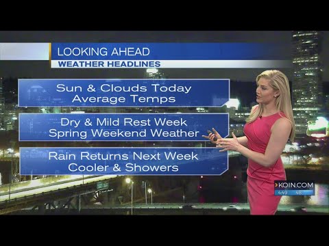 4:30am Wednesday Morning Forecast KOIN 6 News March 28, 2018