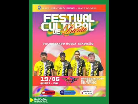 Gestão Margareth programa Festival Cultural de Barão de Melgaço