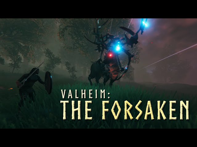 Titulný obrázok Youtube videa s názvom Valheim PlayStation Announcement Trailer: The Forsaken [starring Neil Newbon]