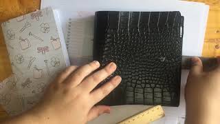 A6 Ring Binder Hack using pocket size ring mechanism - featuring @craftieliciousloves on IG