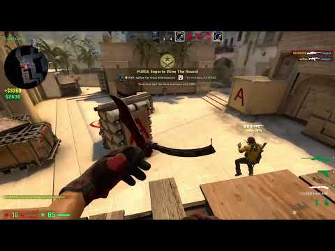 CSGO POV FURIA KSCERATO (22/17) vs Spirit (mirage) @ IEM Cologne 2022