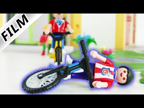 BÖSER UNFALL! FAHRRAD-WETTRENNEN GEHT SCHIEF | Playmobil Film Deutsch
