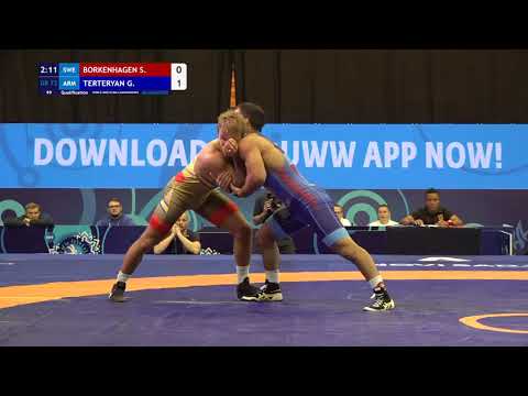 GR 72KG Qualification | Simon Christer (Swe) Vs Gasper Terteryan (Arm) | U23 World Championship 2025