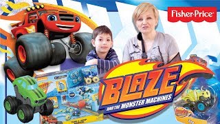 Zabawki Blaze i Mega Maszyny od Fisher-Price