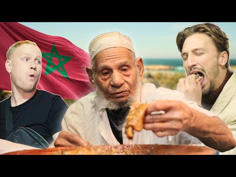 Belgians trying EXTREME Moroccan street food