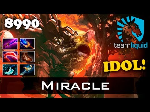 Miracle Tiny - 8990 MMR Liquid Dota 2